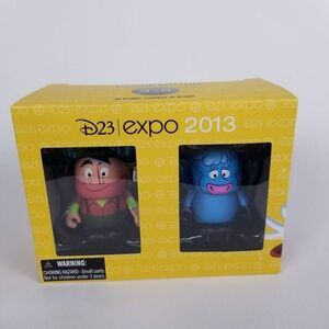 Disney Vinylmation Set 2013 D23 EXPO Paul Bunyan Babe Blue Ox LE 1000